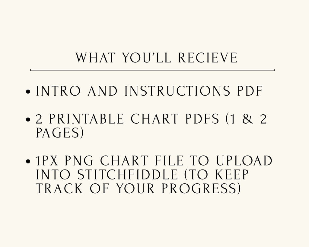 List of items included in a product package on a white background